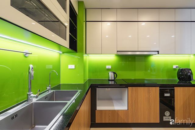 Nhận bàn giao nhà trống, KTS đã nhào nặn ra căn hộ 110m² rất ấm cúng với tổng chi phí 300 triệu đồng ở Hà Nội - Ảnh 3.