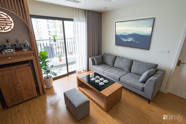 Nhận bàn giao nhà trống, KTS đã nhào nặn ra căn hộ 110m² rất ấm cúng với tổng chi phí 300 triệu đồng ở Hà Nội - Ảnh 8.