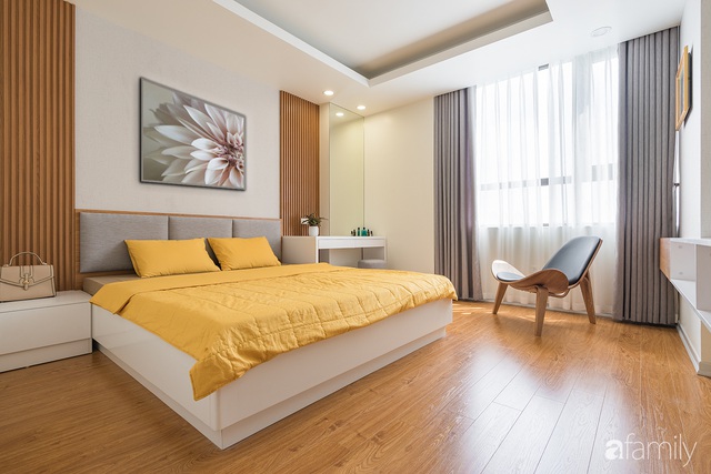 Nhận bàn giao nhà trống, KTS đã nhào nặn ra căn hộ 110m² rất ấm cúng với tổng chi phí 300 triệu đồng ở Hà Nội - Ảnh 10.