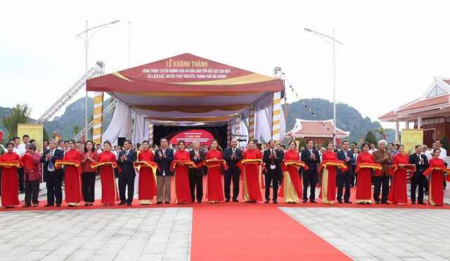 Hải Phòng: Khánh thành tuyến đường vào và Khu Bảo tồn bãi cọc Cao Quỳ - Ảnh 3.