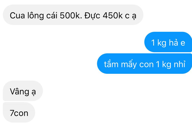 Cua lông về Việt Nam đang loạn giá, người tiêu dùng bất ngờ vì siêu rẻ, có nơi bán 70K/con - Ảnh 6.