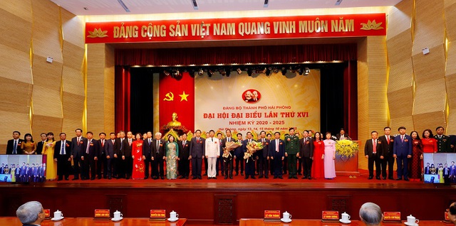 Ông Lê Văn Thành tiếp tục được bầu làm Bí thư thành ủy Hải Phòng khóa XVI (2020-2025) - Ảnh 1.