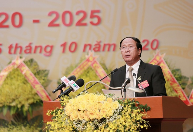 Ông Lê Văn Thành tiếp tục được bầu làm Bí thư thành ủy Hải Phòng khóa XVI (2020-2025) - Ảnh 5.