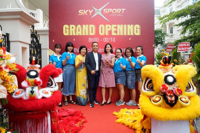 SkyX Sport khai trương ra mắt thương hiệu với ưu đãi cực lớn - Ảnh 1.