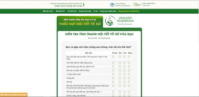 Chính thức ra mắt ứng dụng kiểm tra nội tiết tố nữ đầu tiên tại Việt Nam - Ảnh 3.