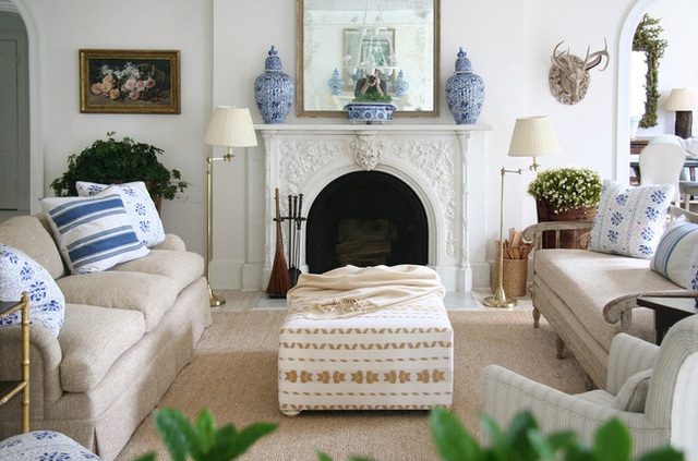 Mẹo trang trí nhỏ giúp phòng khách của gia đình thêm phần ấm cúng cho mùa đông tới - Ảnh 8.