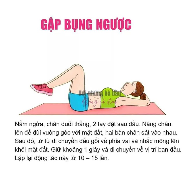 9 bài tập giảm mỡ bụng sau sinh giúp bạn nhanh lấy lại vóc dáng, quan trọng nhất là phải thật kiên trì mới có hiệu quả - Ảnh 4.