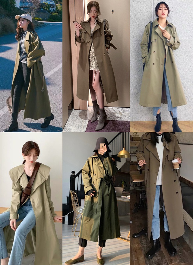 4 màu áo trench coat được những nàng sành điệu diện nhiều nhất mùa lạnh, mặc vu vơ cũng ra set đồ sang xịn ra trò - Ảnh 1.