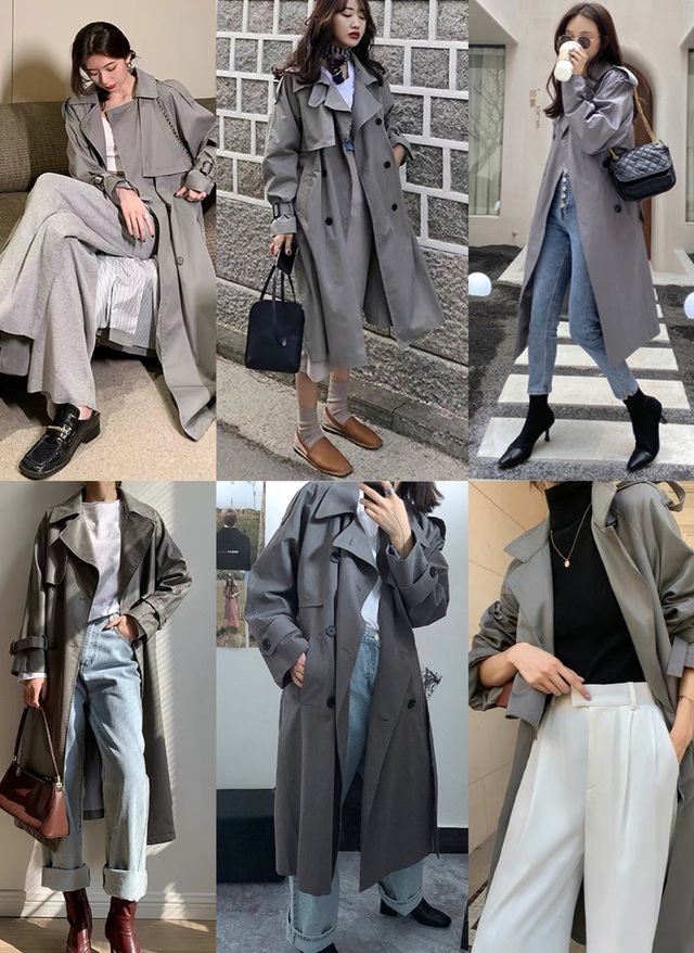 4 màu áo trench coat được những nàng sành điệu diện nhiều nhất mùa lạnh, mặc vu vơ cũng ra set đồ sang xịn ra trò - Ảnh 3.