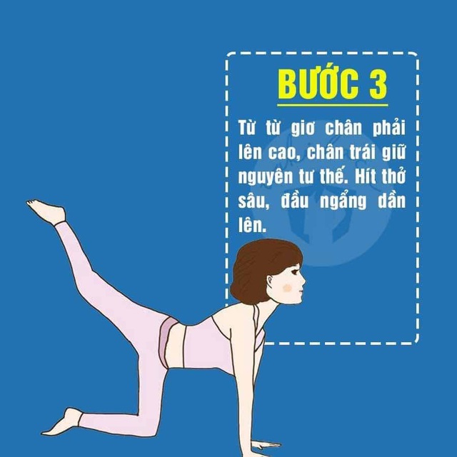 5 động tác Yoga cực đơn giản giúp mông nở chân thon ai cũng có thể tập tại nhà - Ảnh 4.