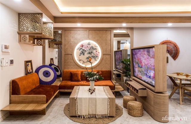 Căn hộ 75m² ghi điểm với thiết kế phong cách Nhật tinh tế có chi phí hoàn thiện 400 triệu đồng ở Sài Gòn - Ảnh 2.