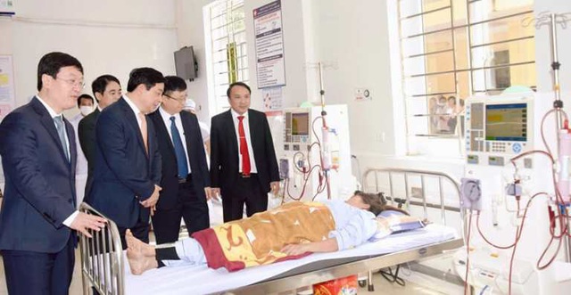 Cơ sở y tế tuyến huyện đầu tiên ở Nghệ An triển khai đơn nguyên thận nhân tạo - Ảnh 1.