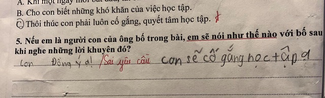 Học sinh điền 4 từ vào bài tập môn tiếng Việt, cô giáo nhẹ nhàng phê Sai yêu cầu nhưng câu chuyện phía sau mới bất ngờ - Ảnh 2.
