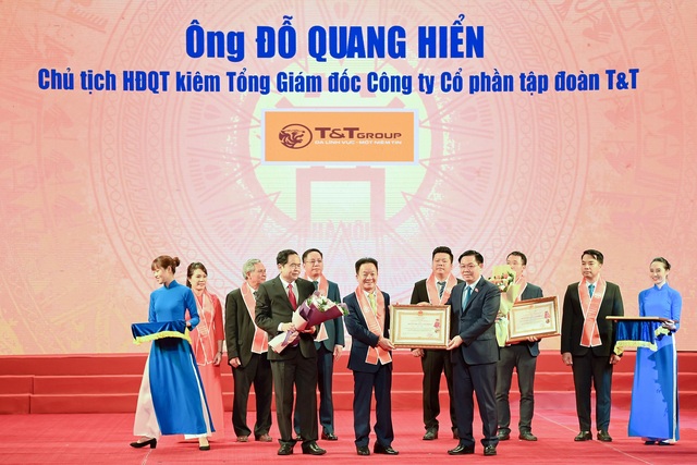 Doanh nhân Đỗ Quang Hiển được trao tặng Huân chương Lao động hạng Nhất - Ảnh 1.