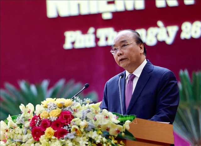 Thủ tướng dự Đại hội đại biểu Đảng bộ tỉnh Phú Thọ lần thứ XIX  - Ảnh 5.