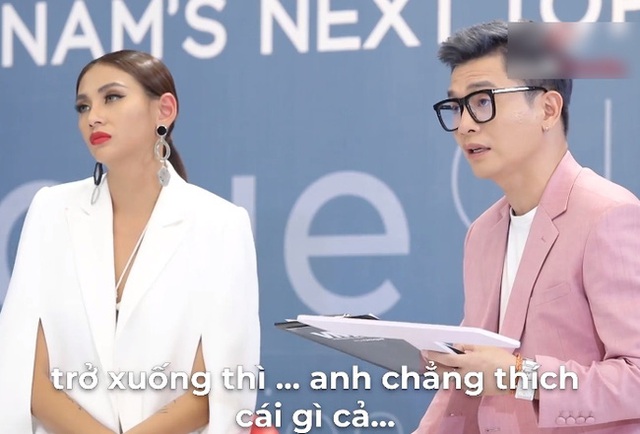 Vietnams Next Top Model: Chê bai thí sinh nữ đầy mỡ, Nam Trung buột miệng tiết lộ Võ Hoàng Yến sắp lấy chồng - Ảnh 4.