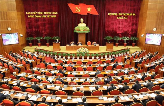  Khai mạc trọng thể Hội nghị lần thứ 13 Ban Chấp hành Trung ương Đảng khóa XII  - Ảnh 2.