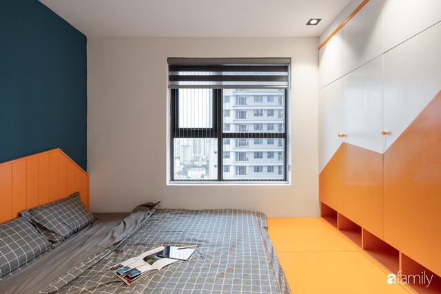 Căn hộ 93m² đẹp sang trọng với màu sắc tương phản dành cho gia đình trẻ ở Hà Nội - Ảnh 22.