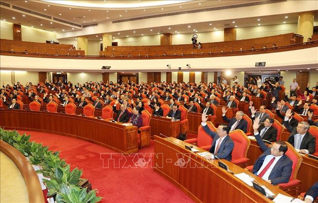  Khai mạc trọng thể Hội nghị lần thứ 13 Ban Chấp hành Trung ương Đảng khóa XII  - Ảnh 4.