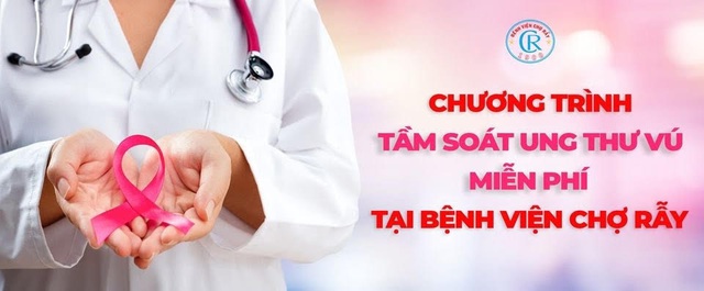 Bệnh viện Chợ Rẫy tầm soát ung thư vú miễn phí cho 127 người - Ảnh 1.