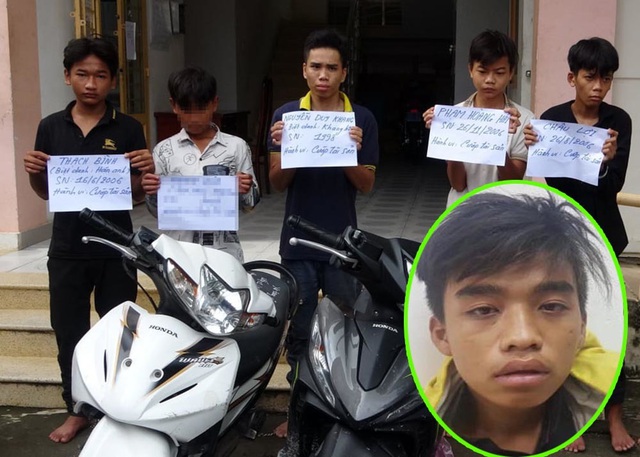 Tướng cướp 16 tuổi cầm đầu băng nhóm chém người, cướp xe ở Sài Gòn - Ảnh 1.