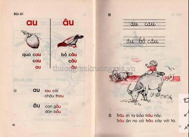 Hình ảnh sách Tiếng Việt lớp 1 của 30 năm trước - Ảnh 13.