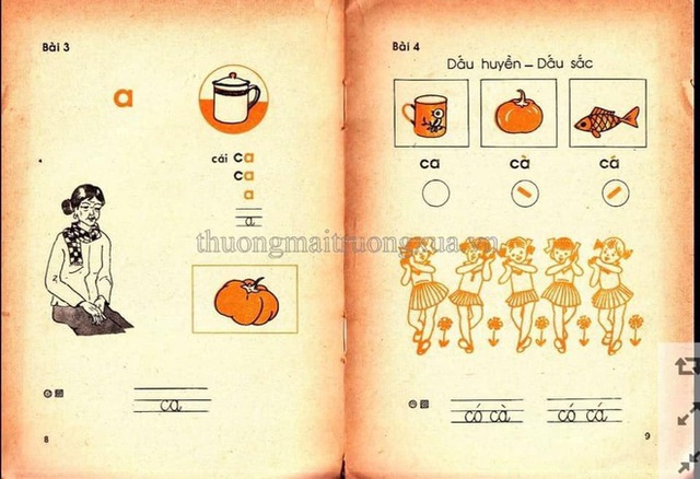 Hình ảnh sách Tiếng Việt lớp 1 của 30 năm trước - Ảnh 3.