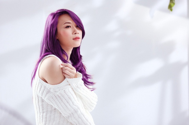 Mỹ Tâm - Hari Won - Quỳnh Anh Shyn đu trend tóc tím lấn át dàn nghệ sĩ Hàn - Ảnh 12.