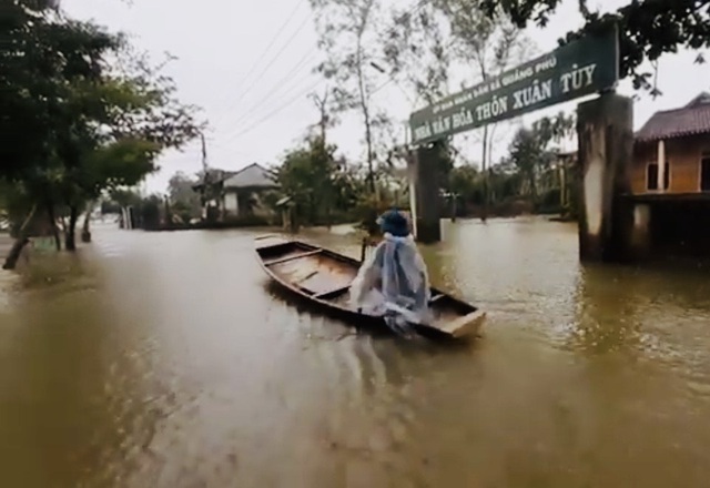 Thừa Thiên- Huế: Nước các sông đang lên, học sinh vùng thấp trũng nghỉ học từ chiều nay - Ảnh 2.