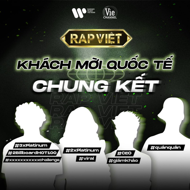 Chung kết Rap Việt sẽ có 4 nghệ sĩ quốc tế xuất hiện, fan đoán chắc cú San E - Basick của Hàn Quốc, 2 người còn lại là ai? - Ảnh 1.