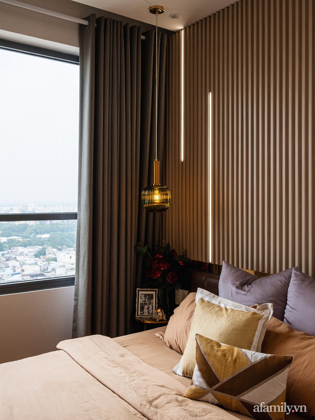 Căn hộ 70m² màu nâu vô cùng ấm cúng với chi phí hoàn thiện nội thất 400 triệu đồng ở Sài Gòn - Ảnh 23.