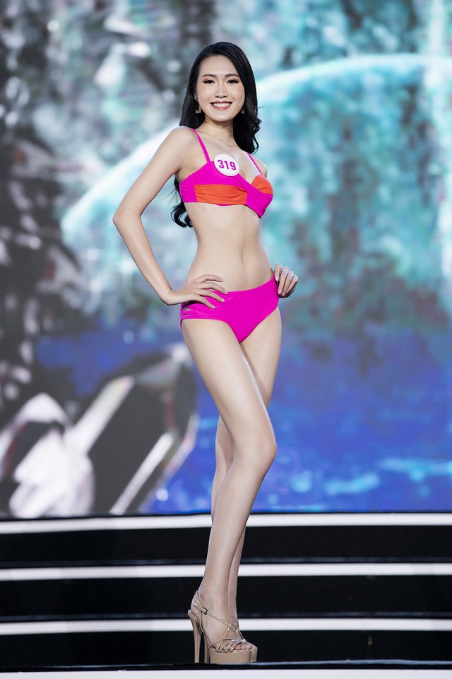 Nữ sinh cao 1,67 m tự tin ở Hoa hậu Việt Nam - Ảnh 4.