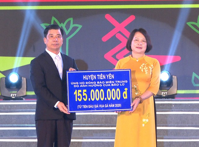 Vua gà 2020 ở Quảng Ninh được mua với giá bao nhiêu tiền? - Ảnh 2.