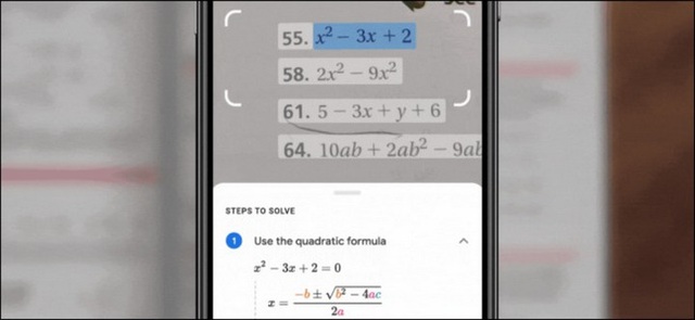 Cách giải toán nhanh bằng Google Lens - Ảnh 1.