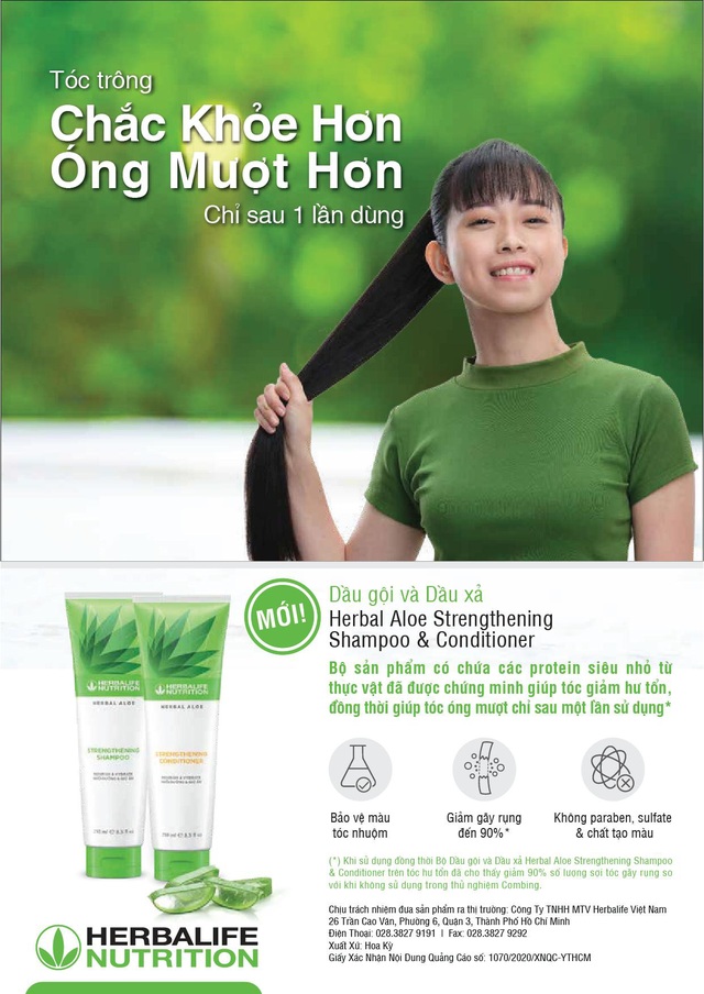 Herbalife Vietnam “trình làng” 2 sản phẩm mới dầu gội và dầu xả mới - Ảnh 2.