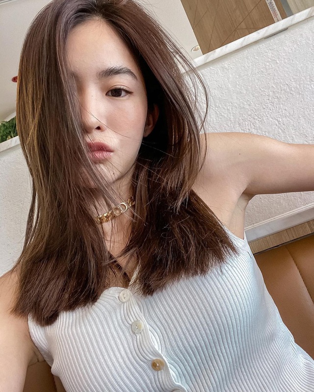 Học style tóc của gái Hàn chán chê rồi, bạn hãy thử tham khảo 4 kiểu tóc đẹp mê của gái Thái - Ảnh 8.