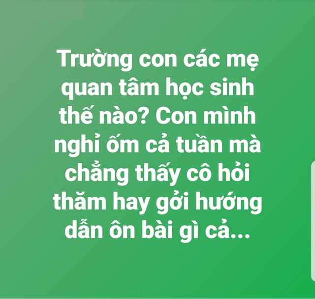 Mẹ phàn nàn cô giáo vô tâm, hội phụ huynh bùng nổ tranh cãi dữ dội về công việc của người nhà giáo - Ảnh 1.