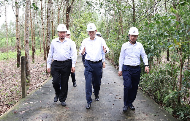 Tổng giám đốc EVN kiểm tra tiến độ thi công đường dây 500kV mạch 3 tại Thừa Thiên Huế - Ảnh 5.