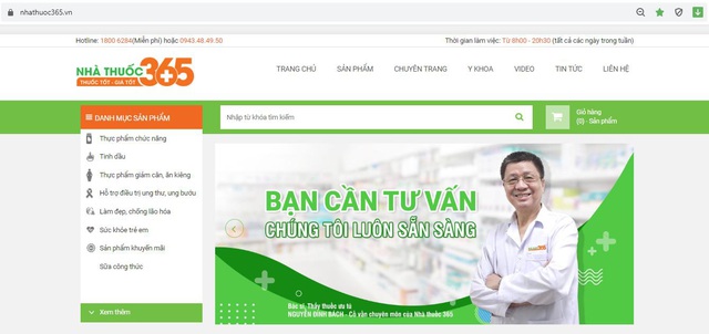 Những điều giúp Nhà thuốc 365 trở thành website bán hàng trực tuyến hàng đầu Việt Nam - Ảnh 1.