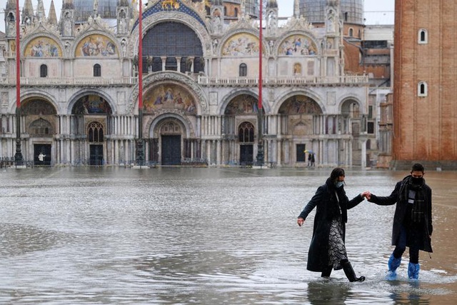 Venice ngập hơn 1 m vì hệ thống chắn lũ không hoạt động - Ảnh 5.