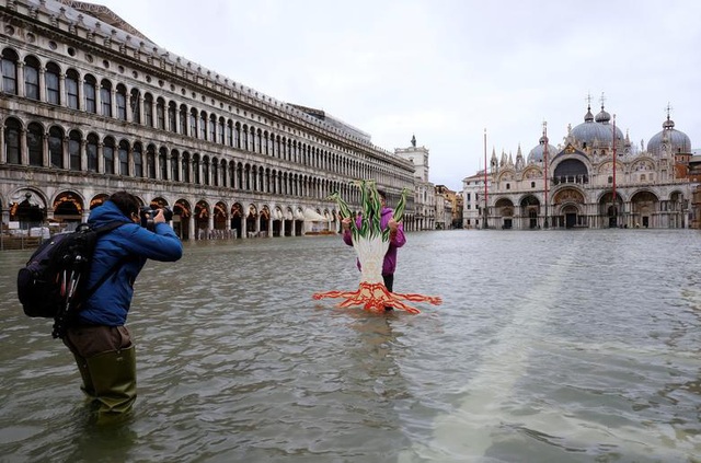 Venice ngập hơn 1 m vì hệ thống chắn lũ không hoạt động - Ảnh 10.