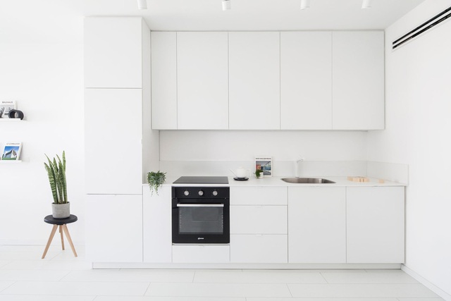 13 mẫu phòng bếp theo phong cách tối giản chuẩn chỉnh dành cho nhà chung cư - Ảnh 2.