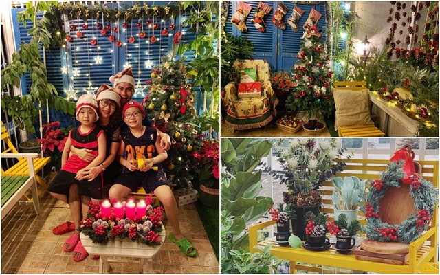 Căn nhà phố Hà Nội dịu dàng hương Giáng sinh nhờ decor bằng nguyên liệu sẵn có trong bếp - Ảnh 1.