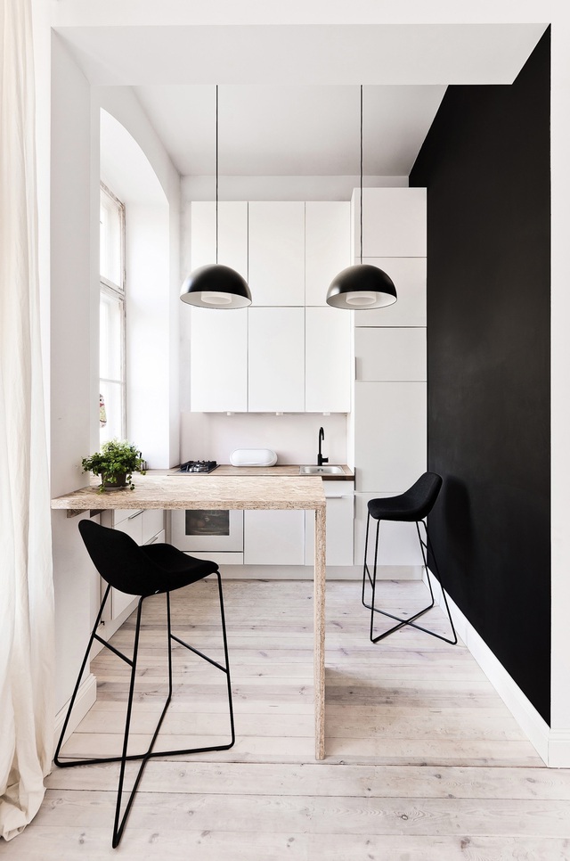 13 mẫu phòng bếp theo phong cách tối giản chuẩn chỉnh dành cho nhà chung cư - Ảnh 8.