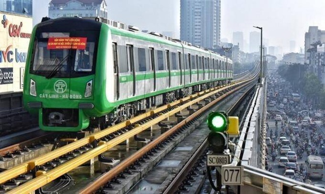 Vận hành thử toàn hệ thống đường sắt trên cao Cát Linh – Hà Đông - Ảnh 1.