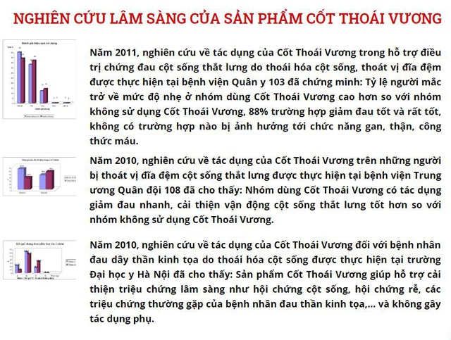 Tại sao rất nhiều người bị gai đốt sống, thoát vị đĩa đệm đều dùng Cốt Thoái Vương? - Ảnh 5.