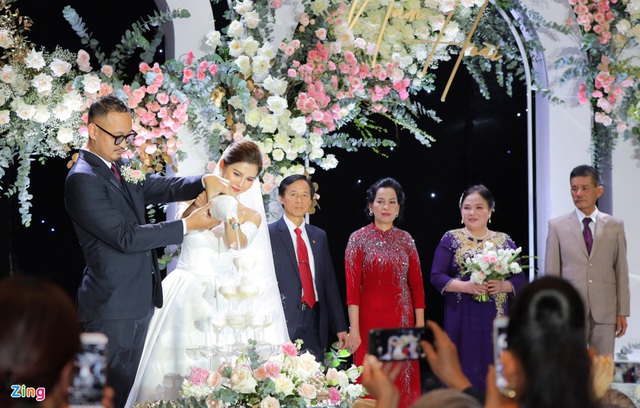 Lễ cưới của MC Thu Hoài - Ảnh 7.