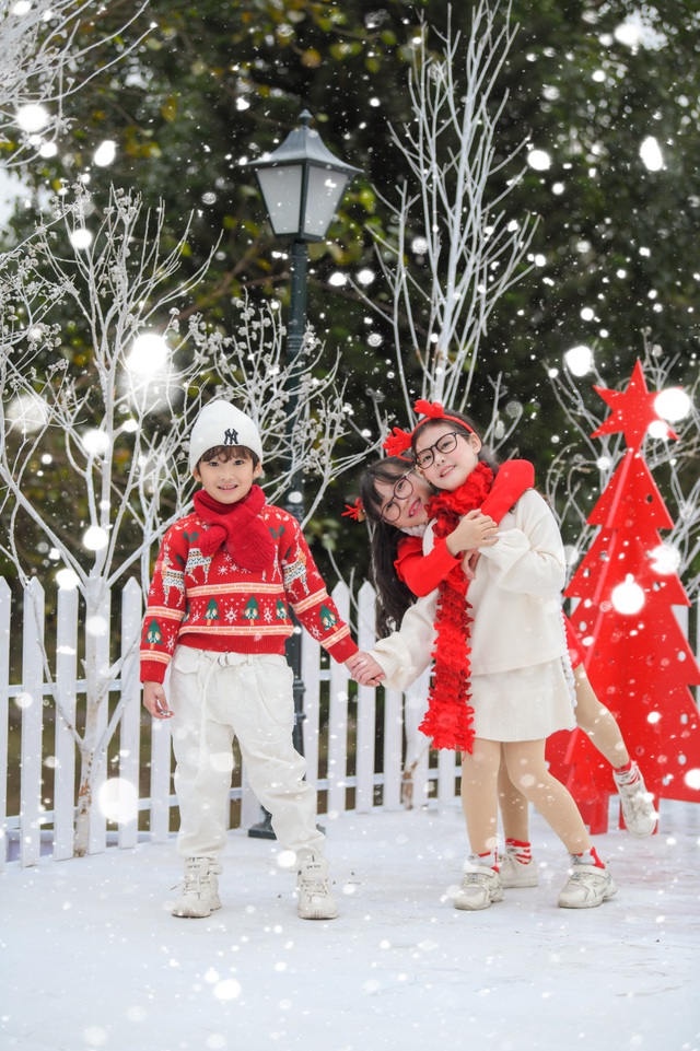 Giáng sinh tuyết trắng cùng búp măng Noel cao nhất Việt Nam tại Ecopark - Ảnh 7.