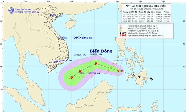 Các tỉnh từ Đà Nẵng đến Cà Mau và Kiên Giang chủ động ứng phó với áp thấp nhiệt đới - Ảnh 1.