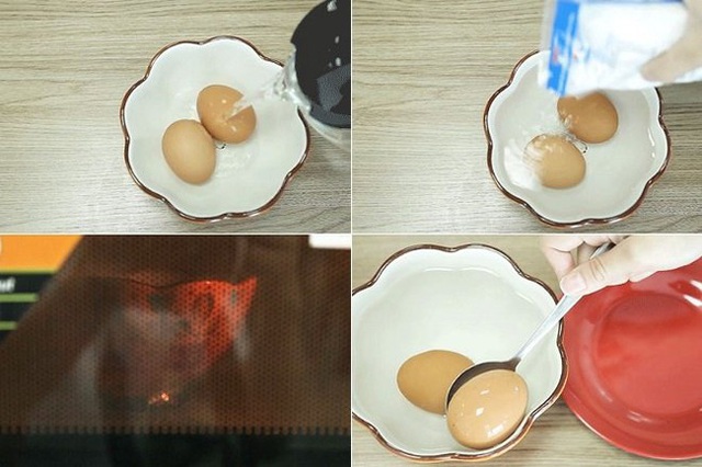 Luộc trứng bằng lò vi sóng, tưởng đùa nhưng hoàn toàn khả thi nếu các chị em làm theo cách đơn giản này - Ảnh 3.